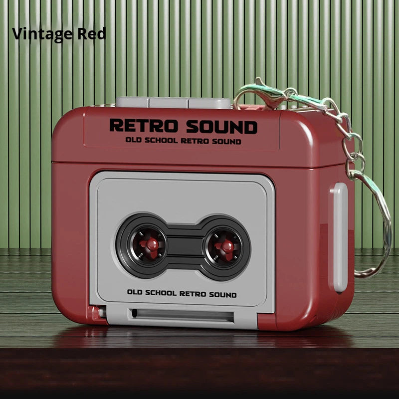 Mini Tape Recorder Keychain
