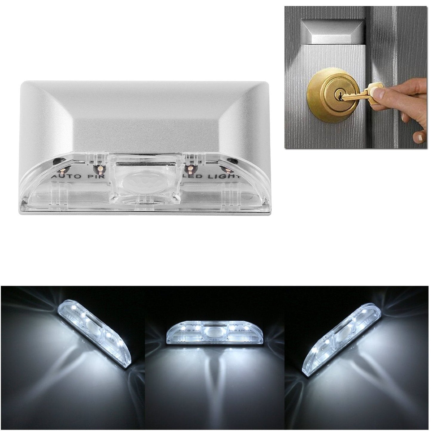 Motion Detector Door Keyhole Light