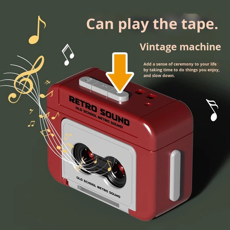 Mini Tape Recorder Keychain