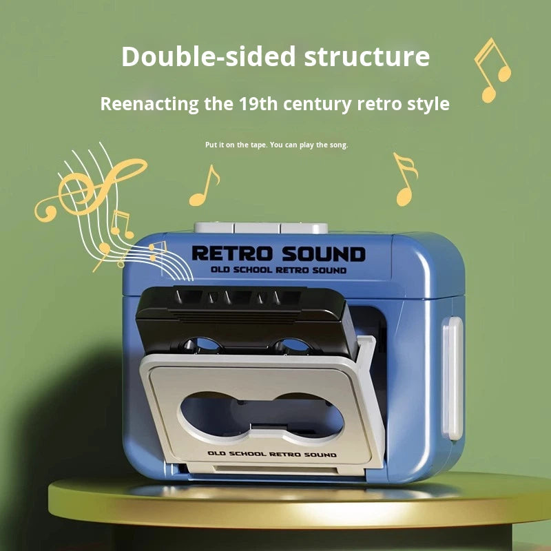 Mini Tape Recorder Keychain