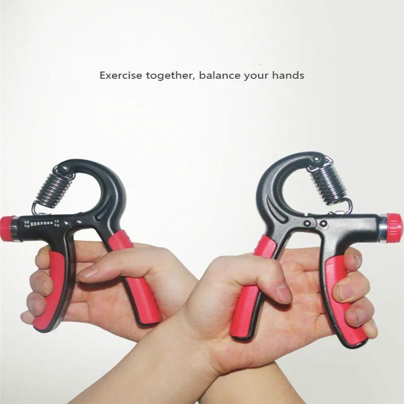 Imported Adjustable Hand Gripper (5–60kg) with Automatic Counting & Non-Slip Grip