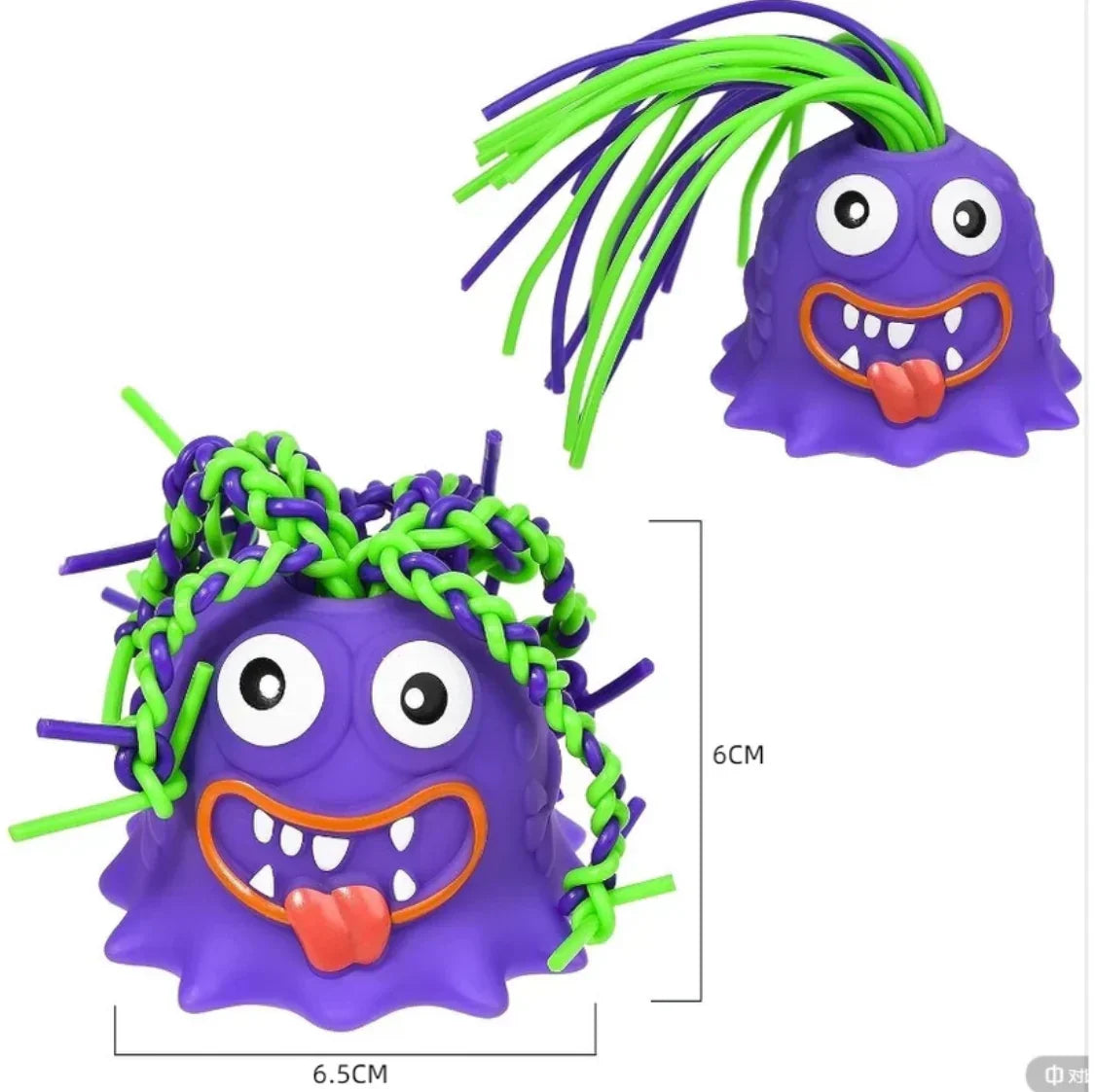 Screaming Hair-Pull Monster Fidget Toy