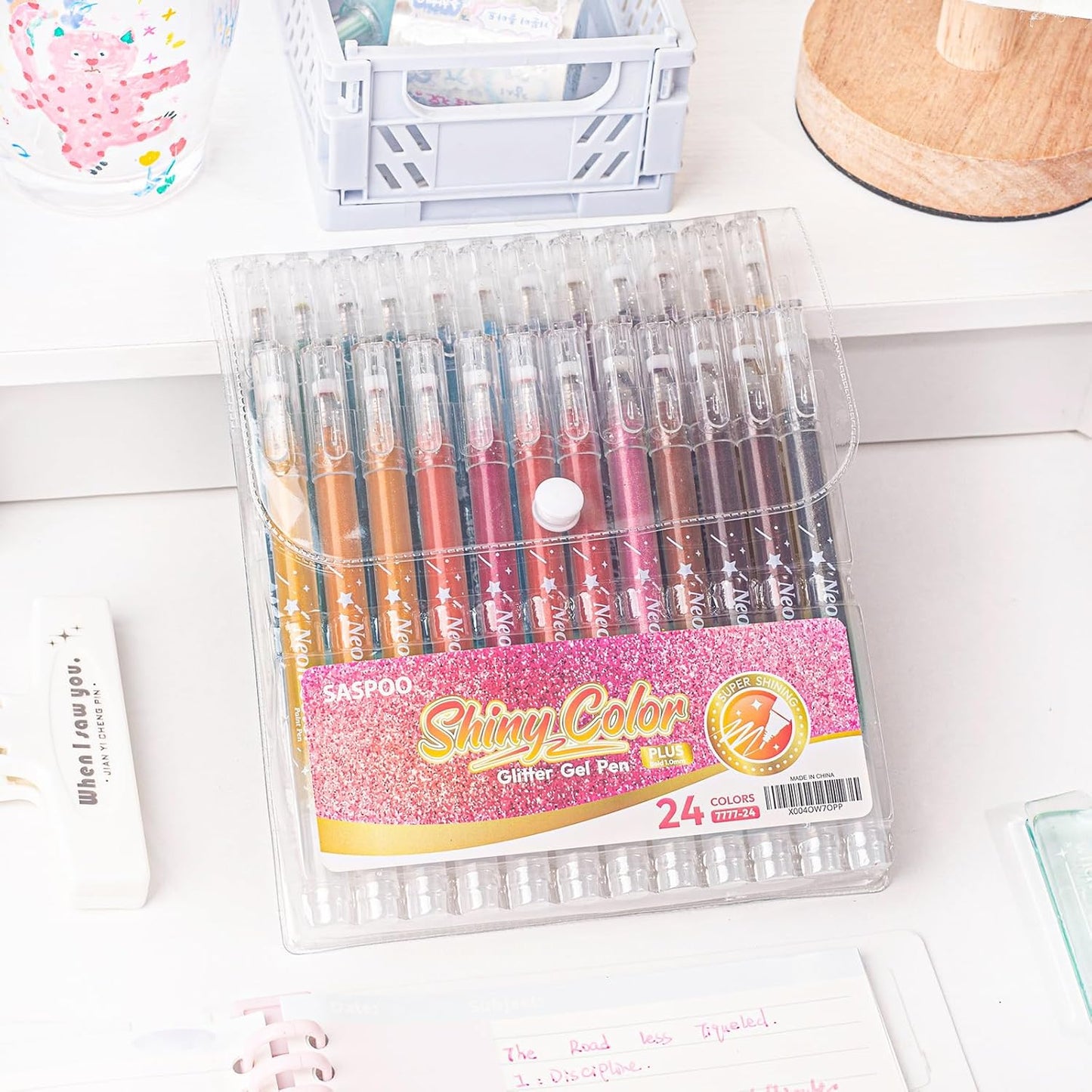 Sparkle Glow Coloring Pens