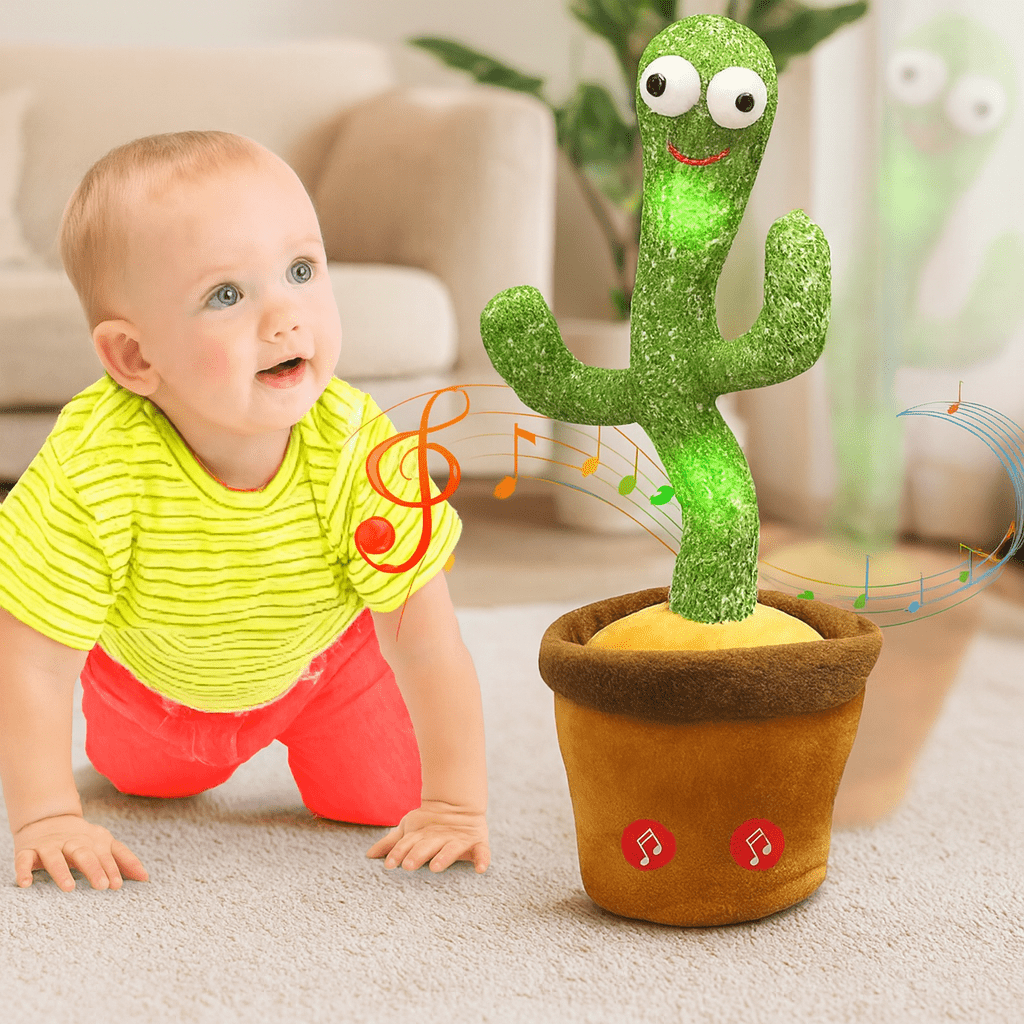 Dancing Talking Cactus Toy (Rechargeable | Pintu