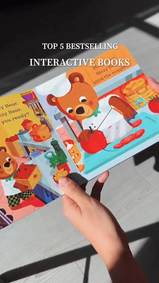 Pop-Up Creativity 3D Baby Book for Children