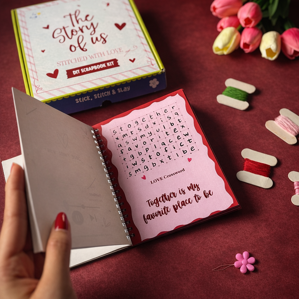 The Book Of Love DIY Kit | Gift for Loved Ones | A Perfect Diy Book