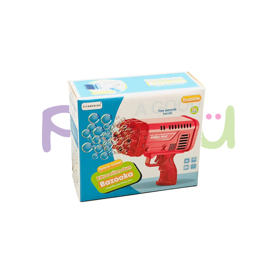 Space Rocket Bazooka Bubble Gun Electric Automatic (2188-65)