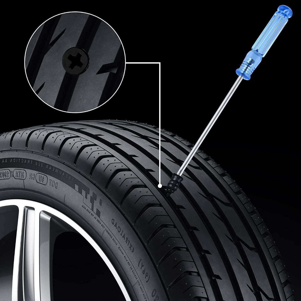 Tire Repair Rubber Plugs – Tubeless Puncture Fix Kit
