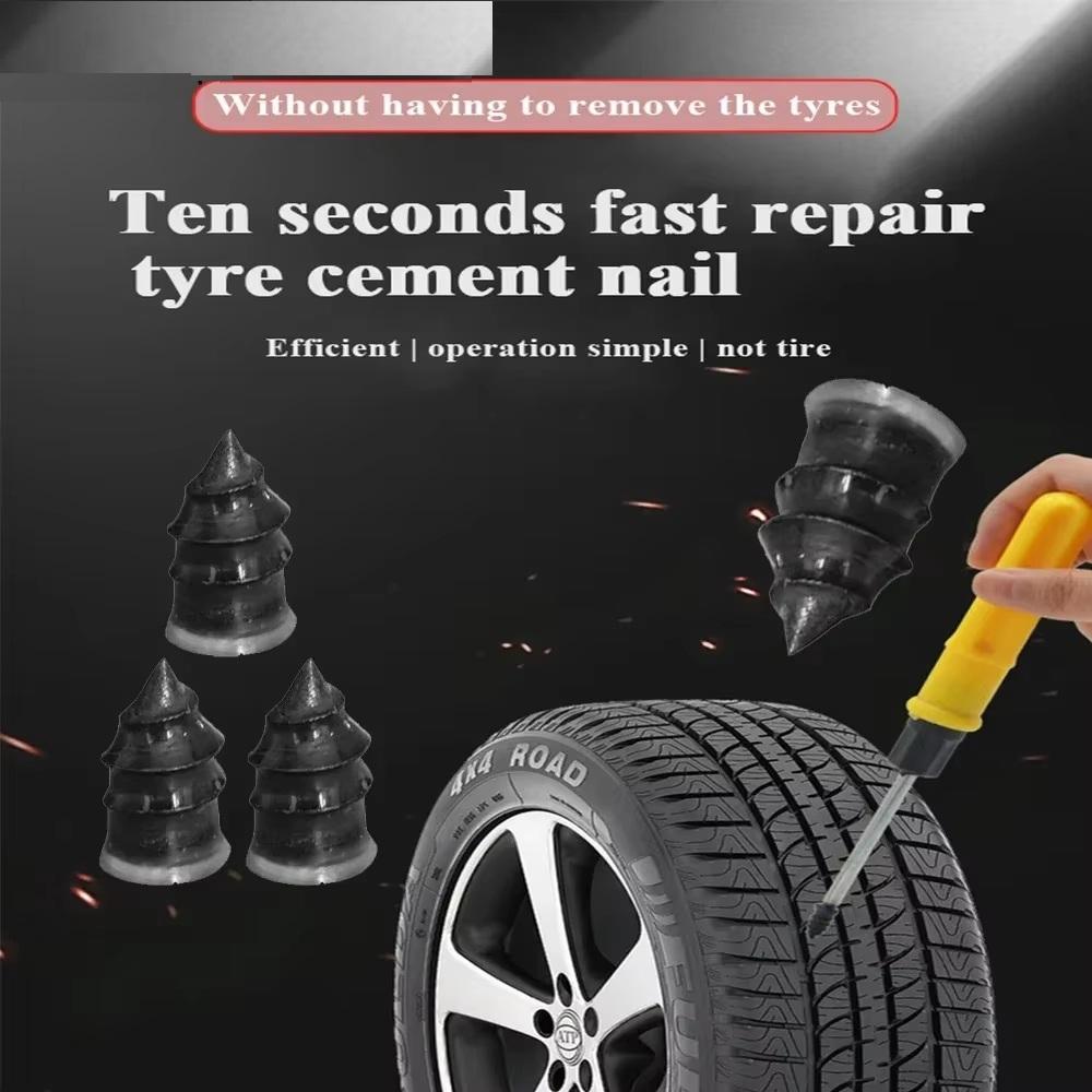 Tire Repair Rubber Plugs – Tubeless Puncture Fix Kit