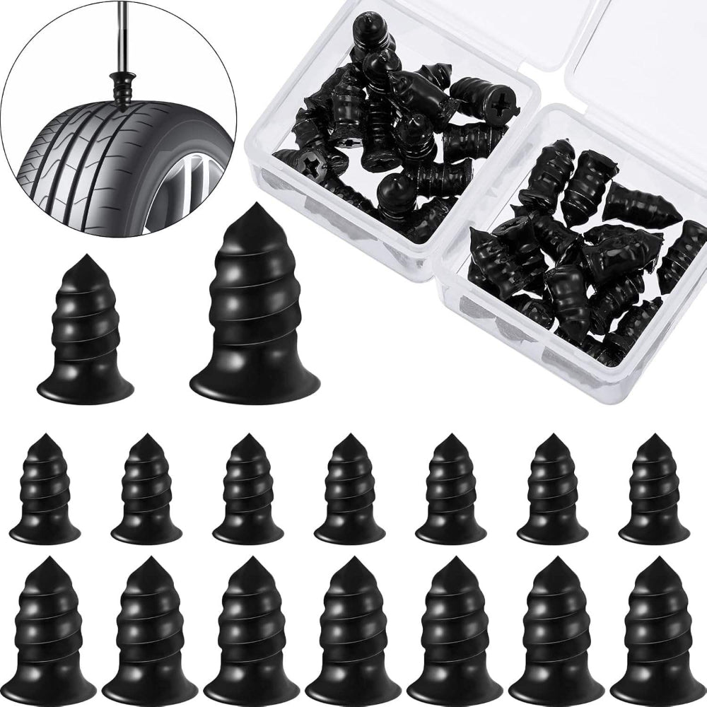 Tire Repair Rubber Plugs – Tubeless Puncture Fix Kit