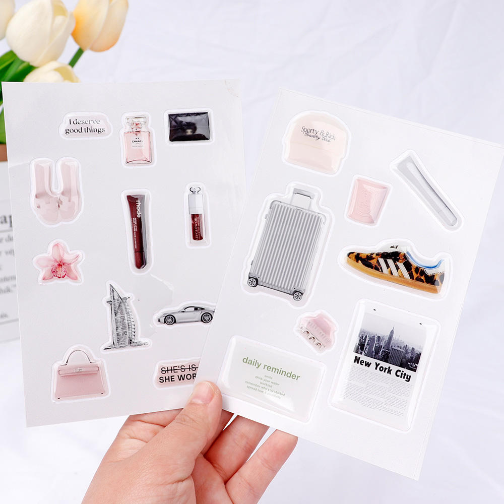 Iconic Lifestyle Sticker Collection