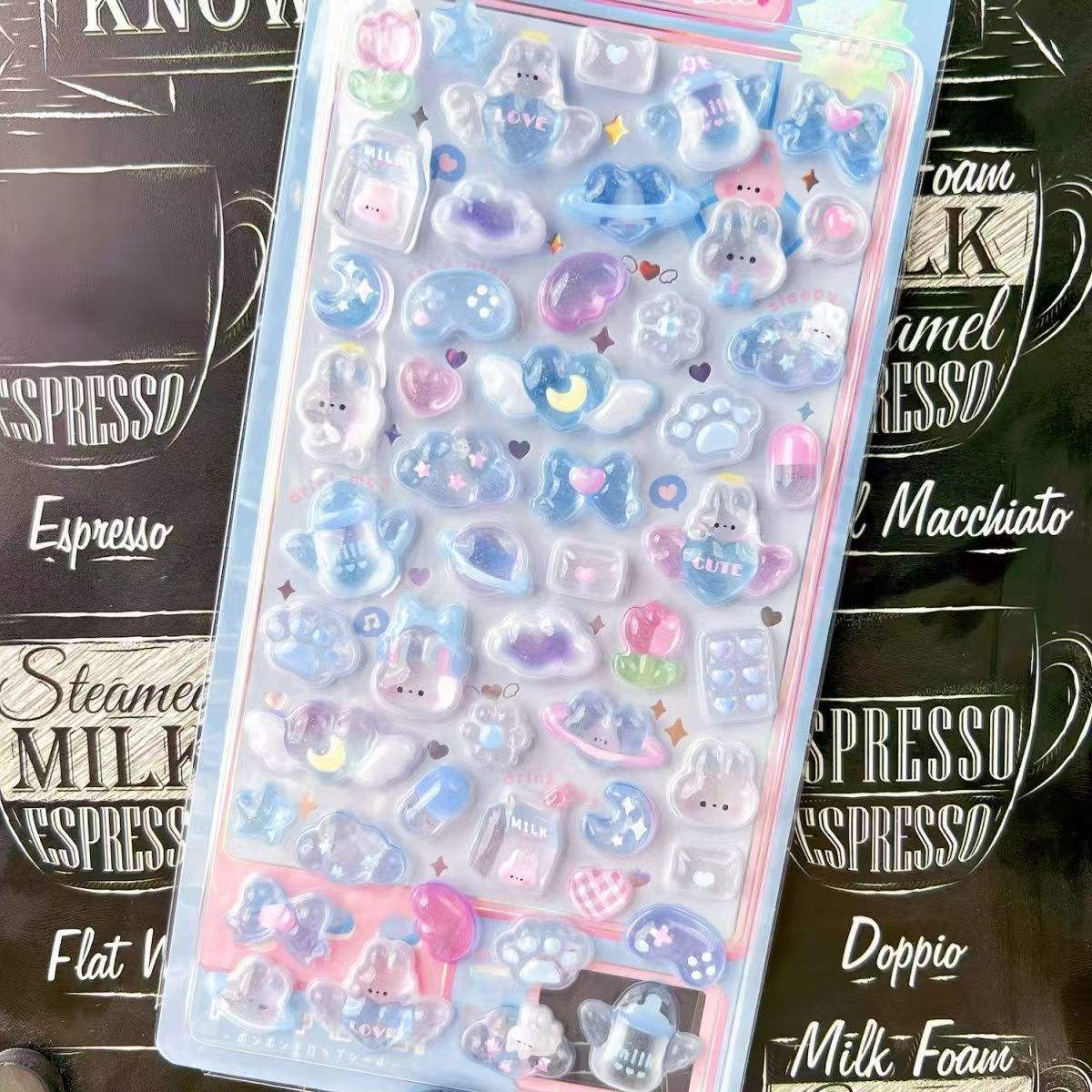 3D Puffy Stickers 🌈 | Cute & Colorful Decoration Magic ✨