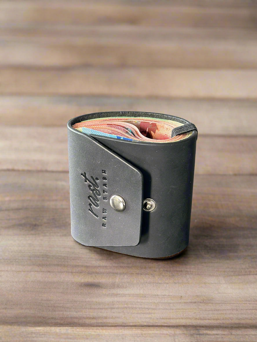 Luxury Cash Wrap Leather Organizer