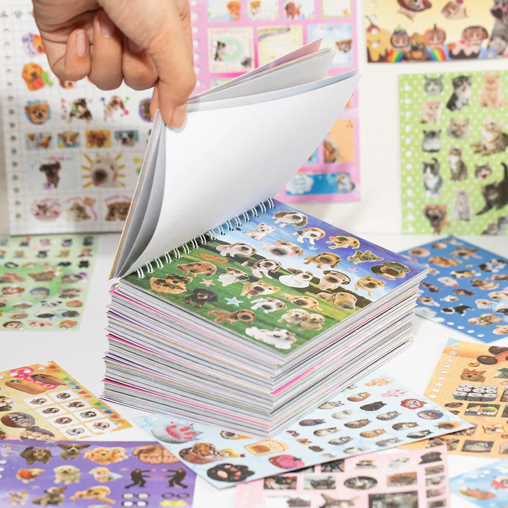 Cute Kitten Collection Sticker Book