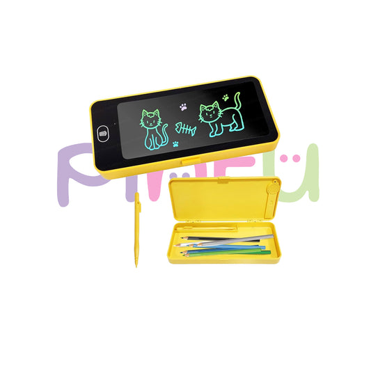 LCD Writing Tablet Pencil Box-Drawing Board Case with Erase Button
