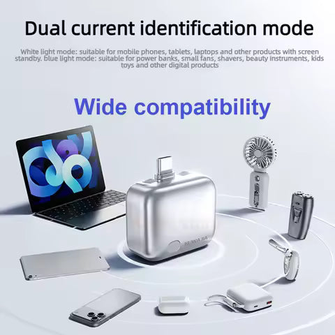 Automatic Charging Disconnector | Model LX-007 | Smart Auto Power Cut-Off Battery Protector | Type-C to Type-C Fast Charging Guardian