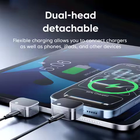 Automatic Charging Disconnector | Model LX-007 | Smart Auto Power Cut-Off Battery Protector | Type-C to Type-C Fast Charging Guardian