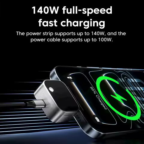 Automatic Charging Disconnector | Model LX-007 | Smart Auto Power Cut-Off Battery Protector | Type-C to Type-C Fast Charging Guardian