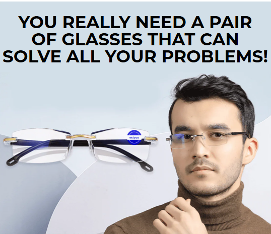 Unisex Rimless Reading Glasses