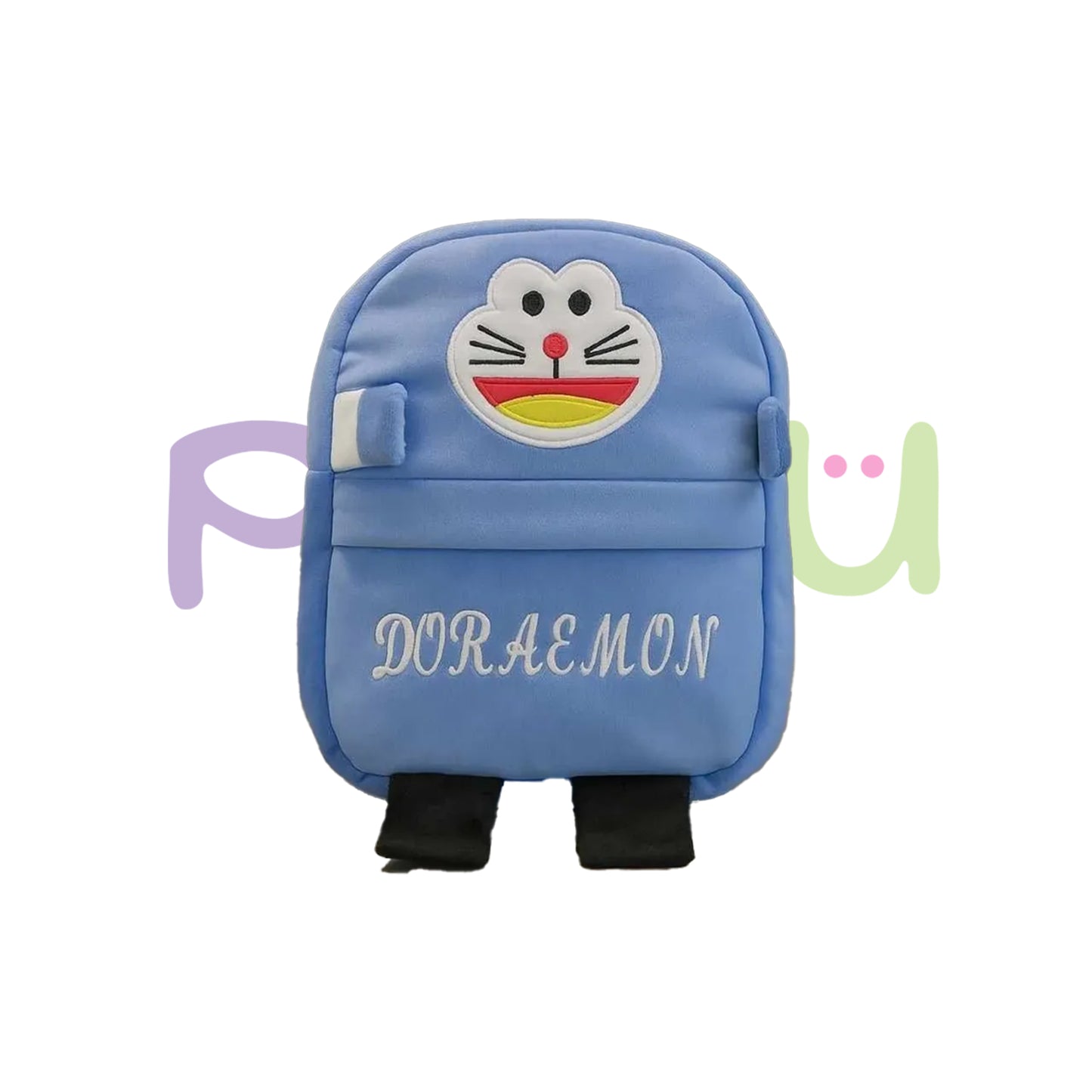 Cute Plush Doraemon Character Backpack | Stuffed School Bag & Gift for Kids