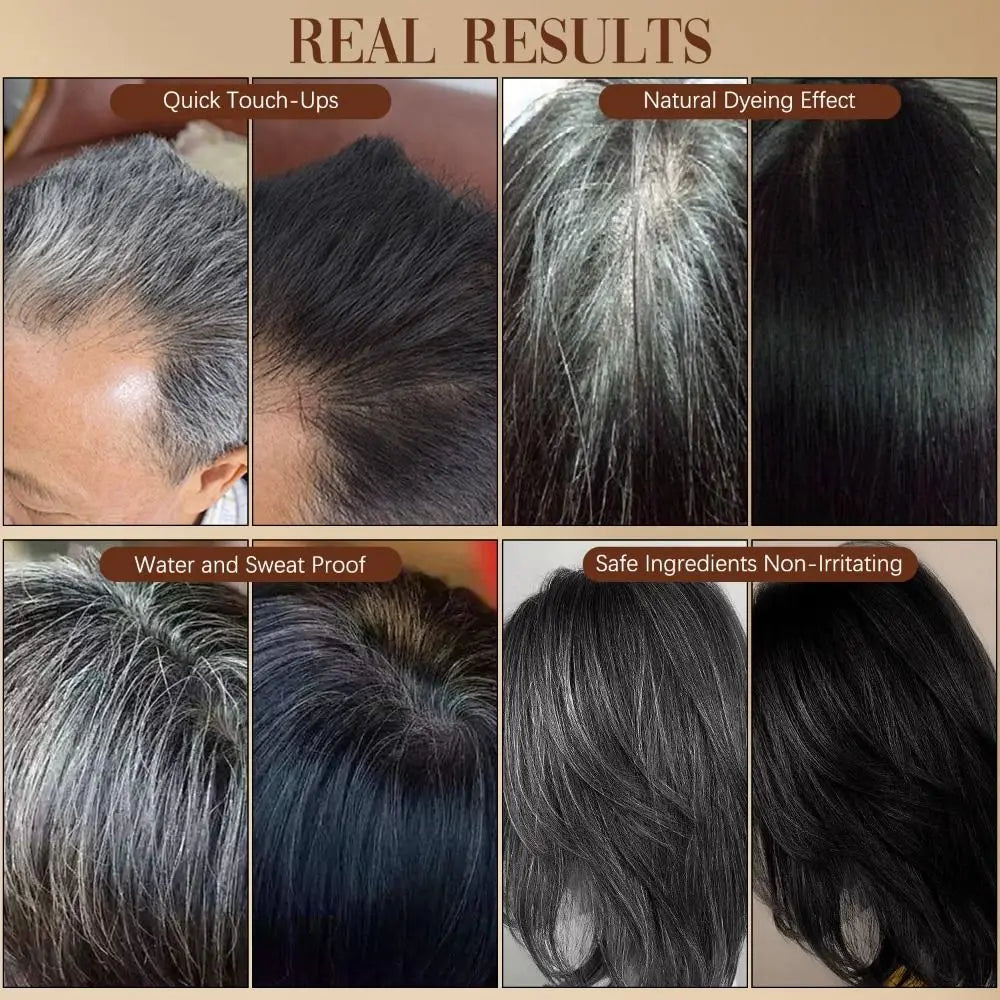 Long Lasting + Water Proof Hair Comb Dye Pen