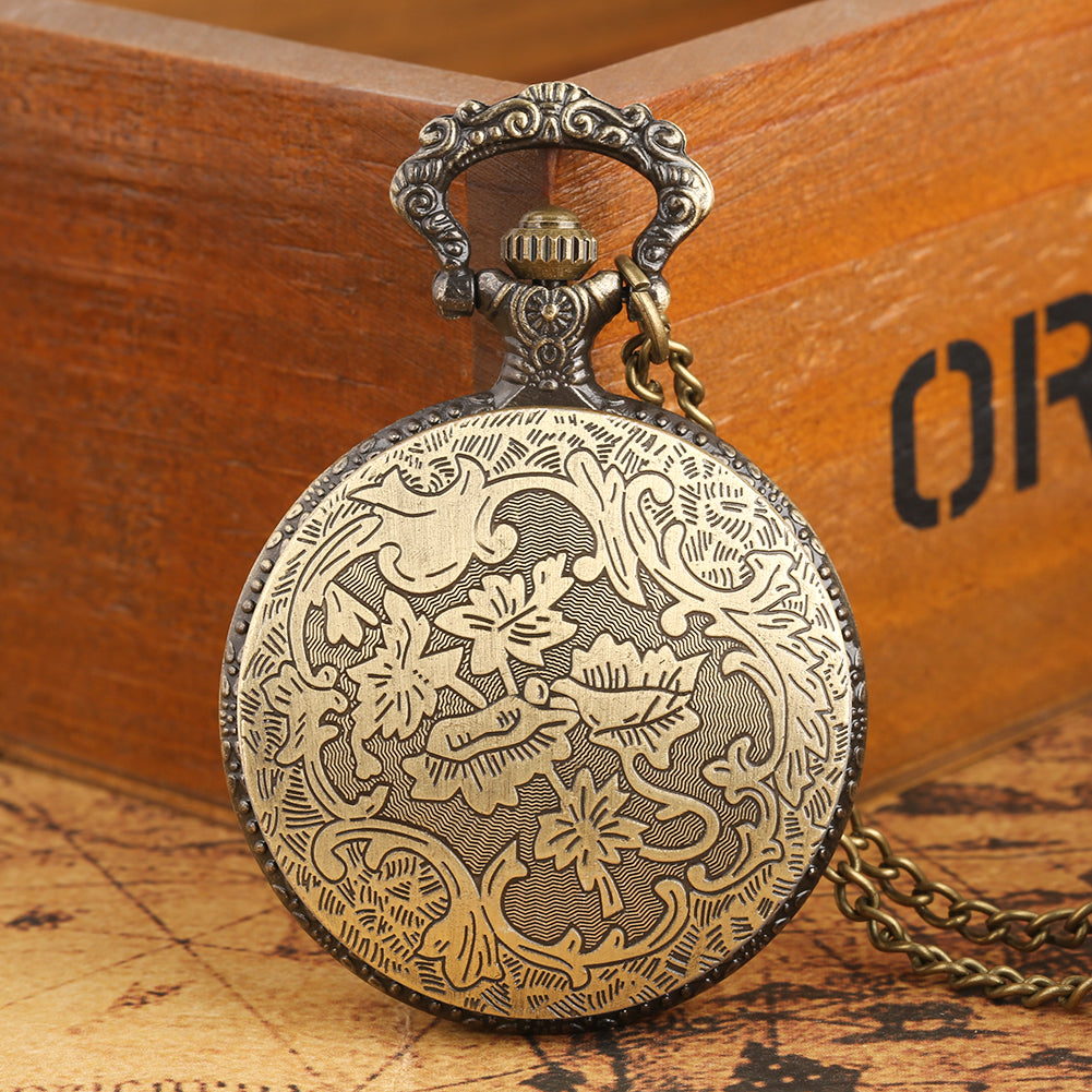 3D Spider Human Necklace Chain Clock