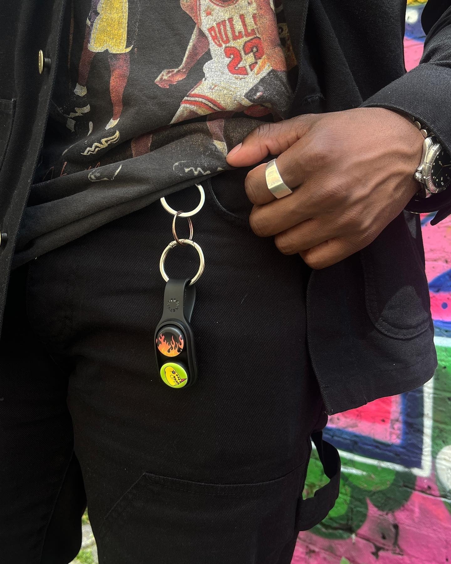 POPPUCK Trick Magnet Fidget Keychain