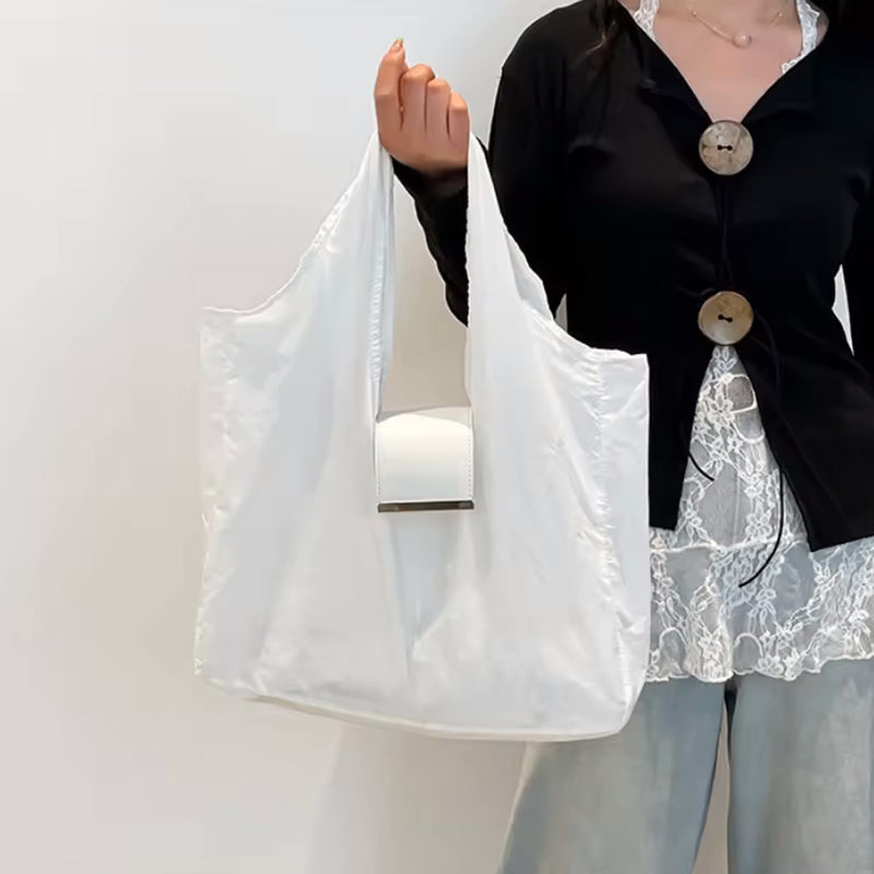 Foldable Keychain Tote Bag