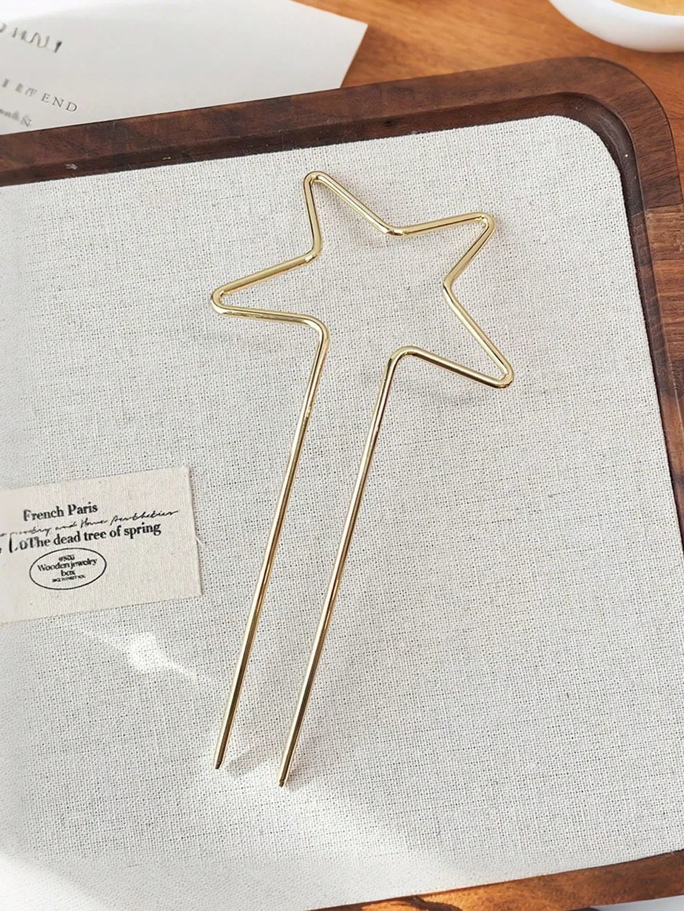 Minimalist Star & Heart Metal Hair Clips