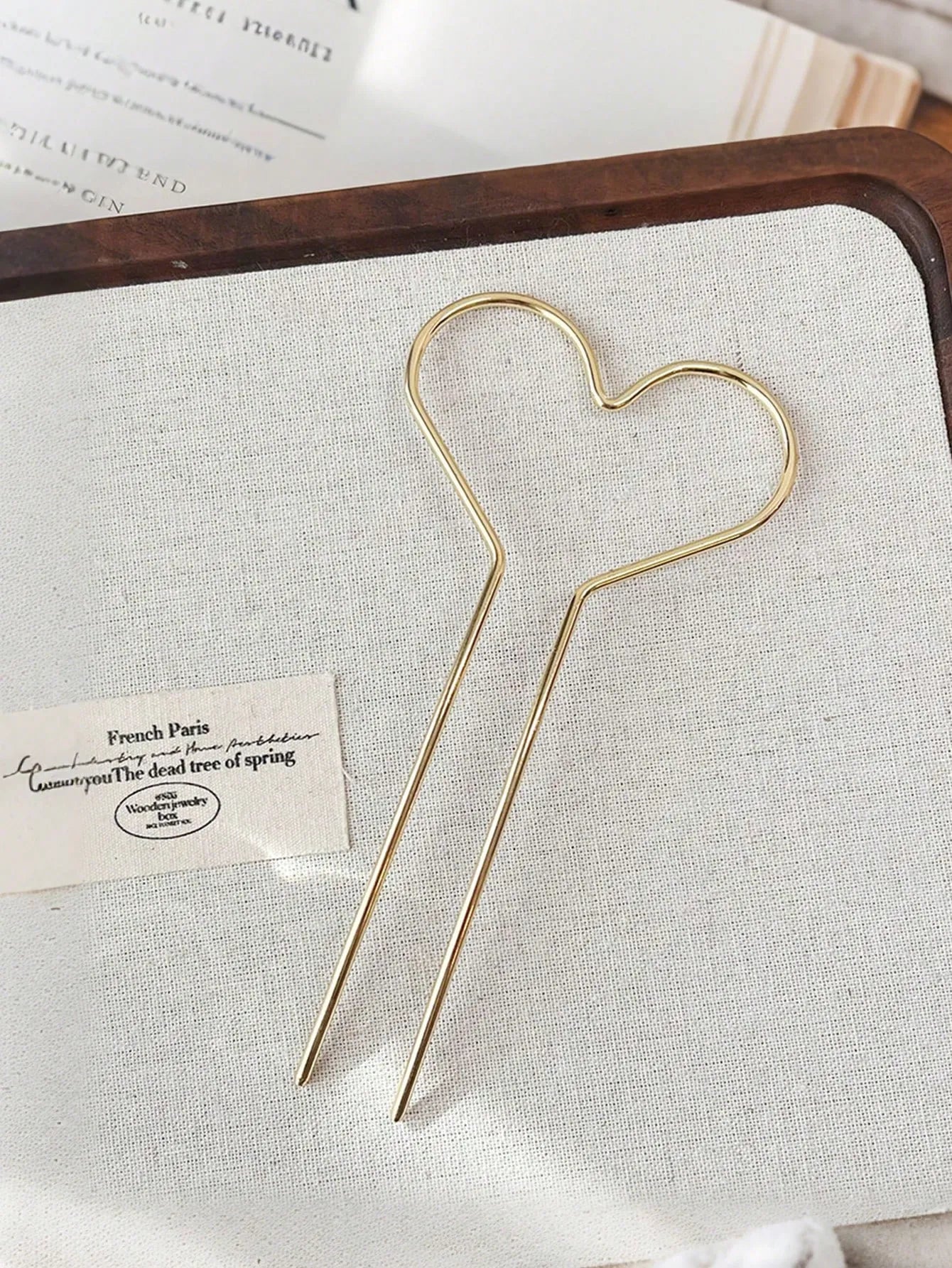 Minimalist Star & Heart Metal Hair Clips